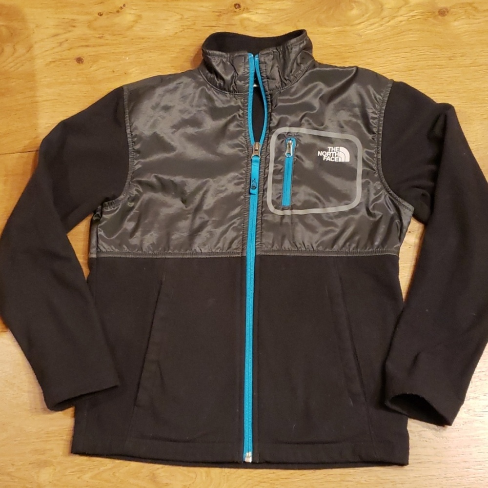 Boys Northface fleece zip up jacket